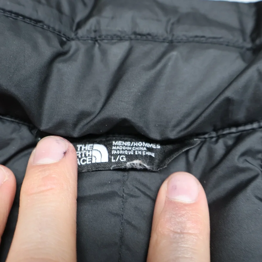 North Face Down‎ Jacket Mens Large Green Ravenwood 550 Fill Light Quilted Puffer